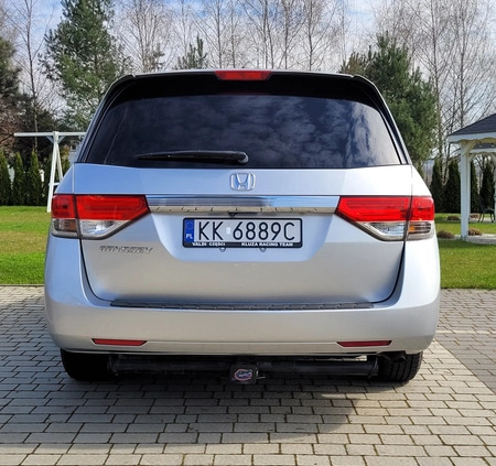 Honda Odyssey cena 81900 przebieg: 147000, rok produkcji 2014 z Kraków małe 436